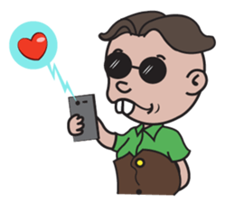 Funny Boy Everyday Joyful Acts sticker #15539559