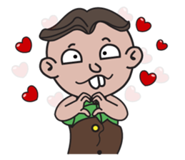 Funny Boy Everyday Joyful Acts sticker #15539561