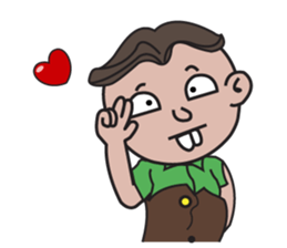 Funny Boy Everyday Joyful Acts sticker #15539562