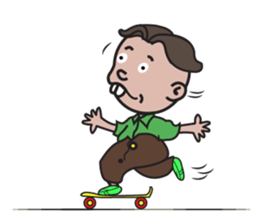 Funny Boy Everyday Joyful Acts sticker #15539563