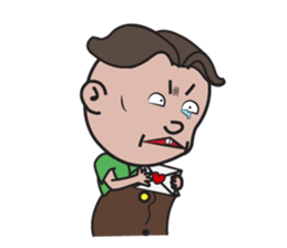 Funny Boy Everyday Joyful Acts sticker #15539565