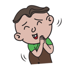 Funny Boy Everyday Joyful Acts sticker #15539567