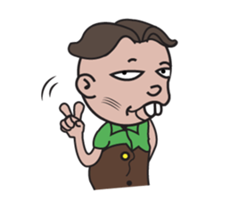 Funny Boy Everyday Joyful Acts sticker #15539568