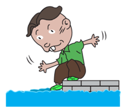 Funny Boy Everyday Joyful Acts sticker #15539571