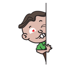 Funny Boy Everyday Joyful Acts sticker #15539574