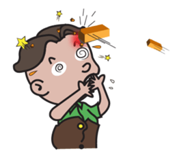 Funny Boy Everyday Joyful Acts sticker #15539575