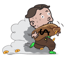 Funny Boy Everyday Joyful Acts sticker #15539577