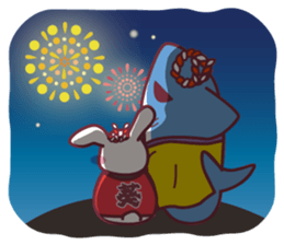 "Hare of Inaba" Aoi -Spring and summer- sticker #15539857