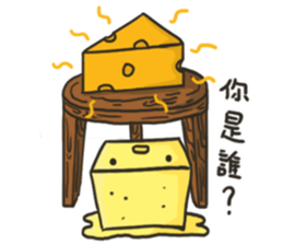 square face!!(cute) sticker #15540514