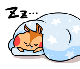 A negative squirrel sticker #15540719