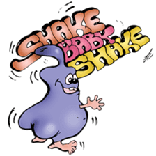 BOO: Funny Creature sticker #15541179