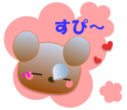 Rabbit and bear daily(Spring) sticker #15541263