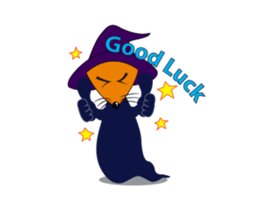 Fox and Witch Spoon Animated sticker #15541420