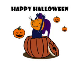 Fox and Witch Spoon Animated sticker #15541425