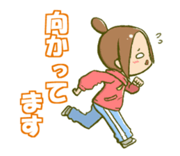 Kansaiken girl sticker #15542002