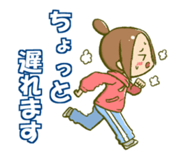 Kansaiken girl sticker #15542003