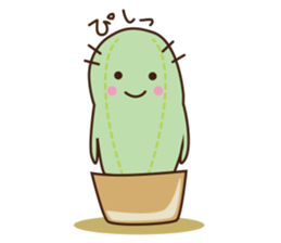 Cactus business sticker #15542218