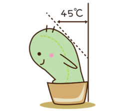 Cactus business sticker #15542225