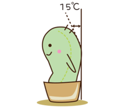 Cactus business sticker #15542226