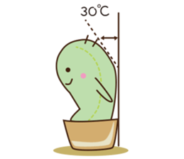 Cactus business sticker #15542227