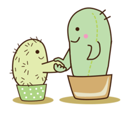 Cactus business sticker #15542235