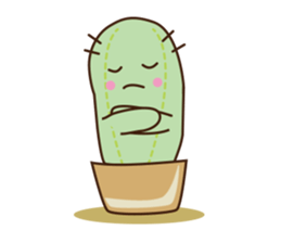 Cactus business sticker #15542241