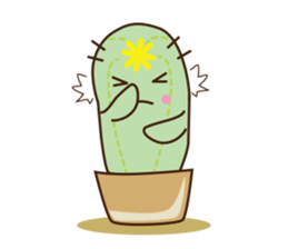 Cactus business sticker #15542244