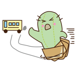 Cactus business sticker #15542250
