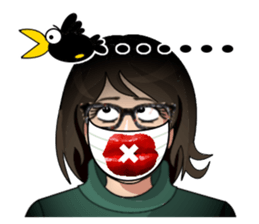 Sister super punctuality sticker #15542289