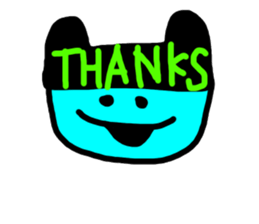 tam tam smile sticker #15542767