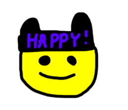 tam tam smile sticker #15542773