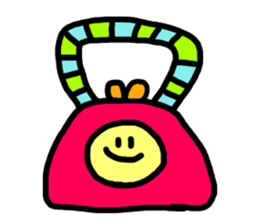 tam tam smile sticker #15542781