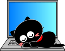 Sticker with a smile-2 sticker #15542902