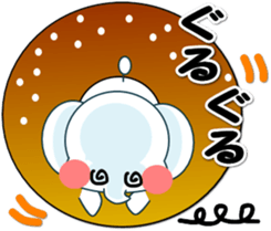 Sticker with a smile-2 sticker #15542913