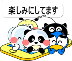 Sticker with a smile-2 sticker #15542916