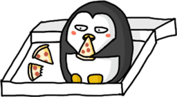 View be a Penguin sticker #15543079