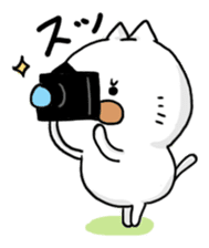 camera cat-san sticker #15543328