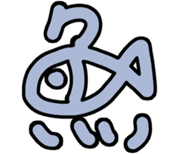 Big cat word sticker #15543683