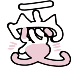 Big cat word sticker #15543687