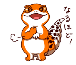 chillin reptiles LEOPARDGECKO sticker #15543730