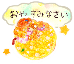 Cute girl ''Hina''&rabbit ''Ru'' sticker #15543811