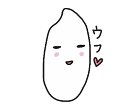 Rice girl "YUKOME" sticker #15544208