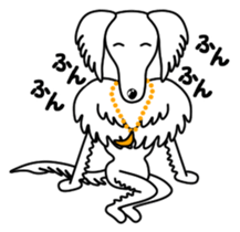 Borzoi Biancer 4 sticker #15544536
