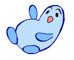 Animation New Mr. Blue Vol.1 sticker #15545210