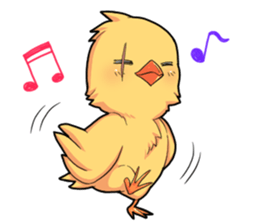 The chick fuasan's sticker sticker #15545399