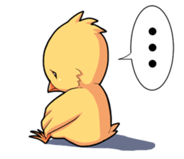 The chick fuasan's sticker sticker #15545402