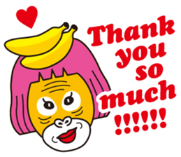 bilingual orangutan sticker #15545514