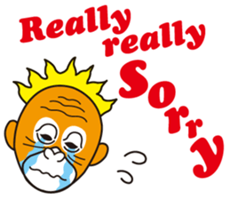 bilingual orangutan sticker #15545515