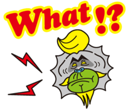 bilingual orangutan sticker #15545543