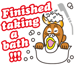 bilingual orangutan sticker #15545549